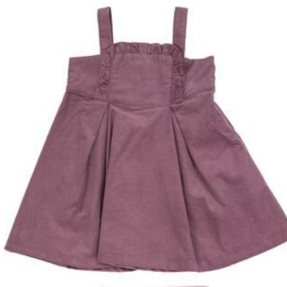 Angel Dear Mauve Ruffle‎ Strap Dress